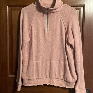 Half zip top size medium